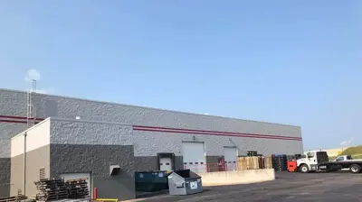 Commercial repaint Before Photo