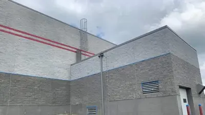 Commercial repaint Before Photo