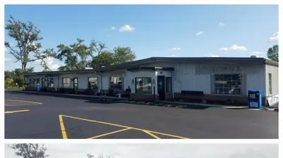 Commercial Exterior Steel metal repaint Collage Photo